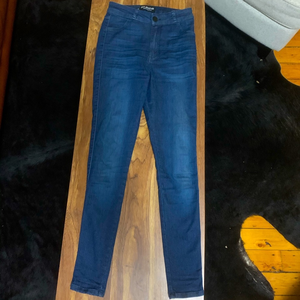 Womens Contour High Waisted Fitjeans